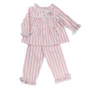 Beau KiD Pink Striped Cotton Pyjamas SS25-12m/18m