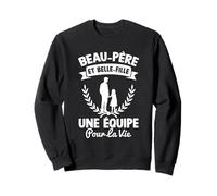 Beau Père Belle Fille Famille Cadeau Papa Fille Sweatshirt