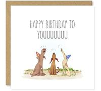 Beau Willows Funny Happy Birthday Dog Card For Women