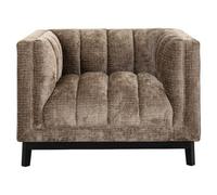 Beaudy Stone Chenille Fabric Accent Chair