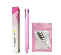 BeauFairy 4 in 1 Makeup Pen, with Refill, Eye Liner, Brow Liner, Lip Liner, Highlighter Pen, All in One Waterproof Long-Lasting Multi-function Beauty Pencil, Facial Easy Carry Cosmetic for Wedding