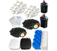 beaufan 2 Aquarium Filter Media Kits Compatible with Fluval 306/307 Canister Aquarium Filters, Maintenance and Replacement Filter Media. Set of 38