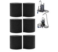 beaufan 6-Pack Filter Foams Compatible with Oase Pondovac 3 & 4 Wet/Dry Pond Vacuums Replacement Part #43996 (26760)
