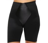 Beauforme Firm Control High Waist Long Leg Shaper P025 Black Large