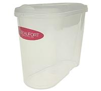 Plastic Food Container 3 Litres - Clear by Beaufort