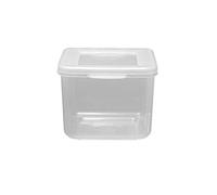 Beaufort Food Container Square Hinged Lid 300ml Clear