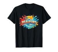 Beaufort North Carolina Sand Dunes Beach Novelty Graphic T-Shirt