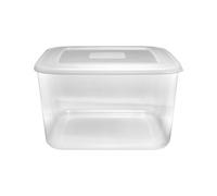 Beaufort Plastic Food Container Square in Clear, Size 13 Litre | Charlies