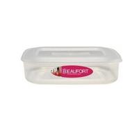 Beaufort Rectangular Food Container Transparent (20 X 14 X 5Cm)