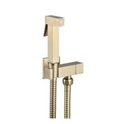 Beauly Brushed Brass Douche Spray Square