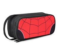 Beaulyn Spider Pencil Case for Boys Kids, Large Pencil Cases Pouch for Boys with Zipper Compartments,Big Capacity Stationery Pencil Box for School Office