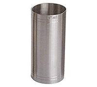 Beaumont 175ml Stainless Steel Pub Wine Thimble Jigger Shot Measure, Silver, 1 Count (Pack of 1)