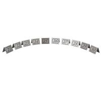 Beaumont Stainless Steel Table Numbers 21-30