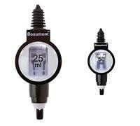 Beaumont 3134 25ml Metrix SL Spirit Measure Optic, Black & 3139 50ml Metrix SL Spirit Measure Optic, Black