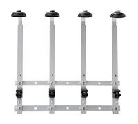 Beaumont 4-Bottle Wall Mount Rack CZ368