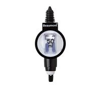 Beaumont Bar Optics 50 ml, Black & White, 50 ml Optics for Spirits, Tight Rubber Seal, Measurement Window for Monitored Dispensing, Use with a Wide Variety of Bottles, T416
