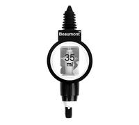 Beaumont Bar Optics Dispenser 35ml, Black and White, Professional Bar or Home Use, Alcohol Optics Dispenser, Precise Measurement, Leak Proof Rubber Seal, Use with a Wide Variety of Bottles, T415