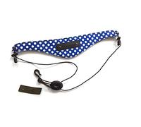 Beaumont Blue Polka Dot Neck Strap for Clarinet, Saxophone (light alto and soprano), Oboe and English Horn