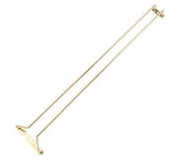 Beaumont GM205 Glass Hanger 24" BRASS c/w 3 screws