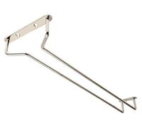 Beaumont Chrome Plated Glass Rack 16inch | Glass Hanger, Glass Holder, Glassware Rack, Stemware Rack | Wine Glass Rack, Champagne Glass Rack