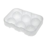 Beaumont 6 Cavity Clear Silicone Ice Ball Mould
