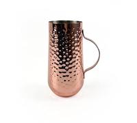 Beaumont Copper Plated Tall Hammered Mug - 450ml