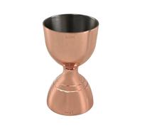 Beaumont Copper Plated Bell Cocktail Measure Jigger 25ml/50ml - Bartender Mixologists Mixing Tools DZ783