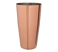 Beaumont Copper Plated Boston Can 28oz/828ml - Stainless Steel, Compatible with 16oz/18oz Glasses, Professional Drinks Shaker for Cocktail Bars, Bartenders