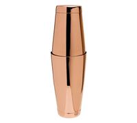 Beaumont Copper Plated Boston Can Set Durable Bar Cocktail Shaker - 287x64x93mm