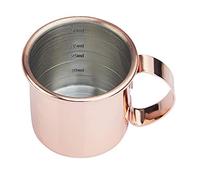 Beaumont Copper Straight Cocktail Jigger 25ml/50ml - Dual-Ended Measure with Copper Finish, Liquor Measure Tool for Bartenders