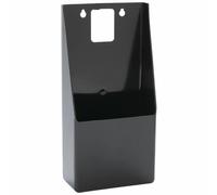 Beaumont Crown Cork Box in Black Wall Mounted Made of Plastic