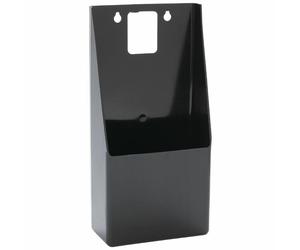Beaumont Crown Cork Box in Black Wall Mounted Made of Plastic