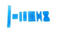 Beaumont Dependaplast Blue Plasters 75 x 25mm (Pack of 100)