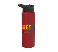 Beaumont Design College Texas LGBTQAI+ Stainless Steel Insulated Water Bottle