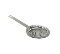 Beaumont Euro Throwing Cocktail Strainer Stainless Steel - Long Handle, Detachable Spring, More Pouring Holes, 198mm Length, Ideal for Bars