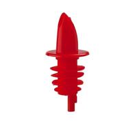 Beaumont Freeflow Pourer Red (Pack of 10) - Bottle, Spirits, Liqueur Pourer CZ317