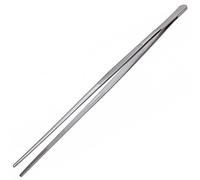 Beaumont Garnish Tweezers 300mm - Stainless Steel, Rust Resistant, Ideal for Cocktail and Fod Preparation, Essential Bar Precision Tool