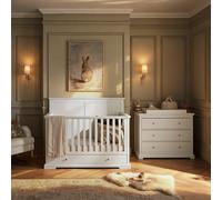Beaumont Grand 2 Piece Nursery Furniture Set - White