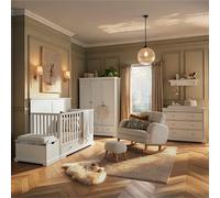 Beaumont Grand 3 Piece Nursery Furniture Set - White