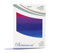 Beaumont Hazy Rainbow Musical Polishing & Cleaning Patterned Instruments Trumpet Clarinet Sax Flute Recycled Microfibre Cleaning Cloth Brass Silver 40 x 30 cm (BFC4030-HR)