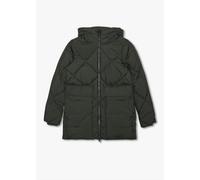 BEAUMONT Luke Dark Bottle Puffa Coat Size: 38, Colour: Green Fabric