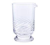 Beaumont Mezclar Stemmed Mixing Glass 650ml - Clear Crystal Mixing Jug Pitcher for Bartenders, Mixologists - Drinks Preparation Tool for Martini, Mojito