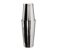 Beaumont Mezclar Tin-on-Tin Boston Cocktail Shaker, Stainless Steel, Mirror Finish, Professional Bartender Tool, Commercial Bar Restaurant Pub or Home Use | DF225