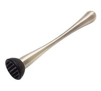 Beaumont Muddler Antique Brass Plated 230mm - Cocktail Essentia Tool, Crushes Garnishes for Flavour Release, Easy to Clean for Bars, Restaurants