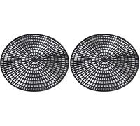 Beaumont Non Slip Mat Black 235mm (Pack of 2)
