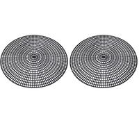 Beaumont Non Slip Mat Black 360mm CZ535 (Pack of 2)