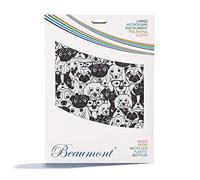 Beaumont Old Dog Musical Polishing & Cleaning Patterned Instruments Trumpet Clarinet Sax Flute Recycled Microfibre Cleaning Cloth Brass Silver 40 x 30 cm (BFC4030-OD)
