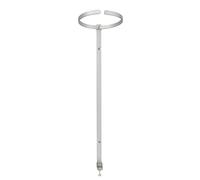 Beaumont One Gallon Round Bracket - Chrome Aluminium for Spirit Optics - Compatible with 25ml, 35ml, 50ml Measures, Easy Installation for Bars and Pubs