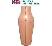 Cocktail Shaker Copper French Style Copper Plated 2 Piece Mezclar 600ml
