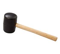 Beaumont Rubber Mallet 32oz with Wooden Handle